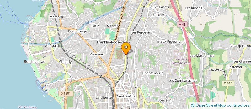 localisation de l'entreprise MONSIEUR REMY BOESPFLUG à AIX-LES-BAINS