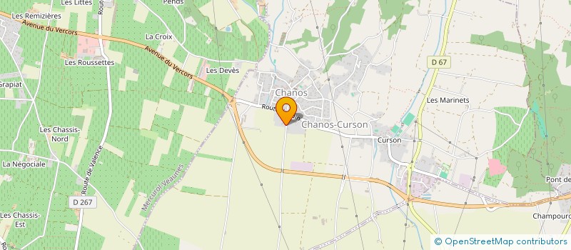 localisation de l'entreprise MONSIEUR REMY BOISSET  CHANOS-CURSON