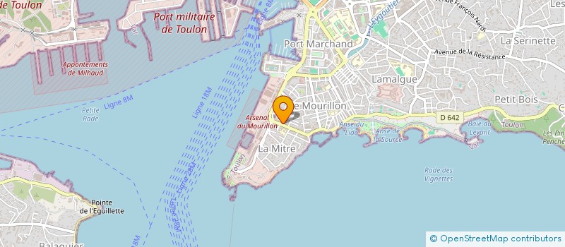 localisation de l'entreprise MONSIEUR REMY BONNEFOY  TOULON