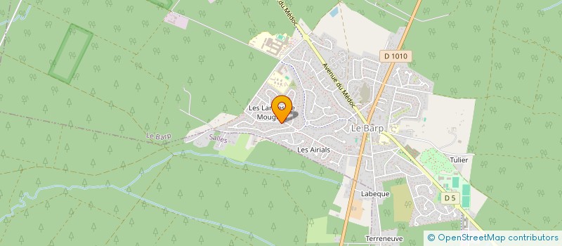 localisation de l'entreprise MONSIEUR REMY BOUCAULT  LE BARP