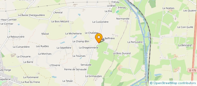 localisation de l'entreprise MONSIEUR REMY BOUGERIE à MELESSE