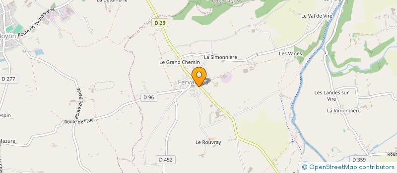localisation de l'entreprise MONSIEUR REMY BOUREE à GOUVETS