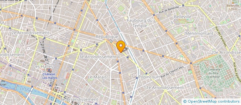 localisation de l'entreprise MONSIEUR REMY BOURGANEL  PARIS