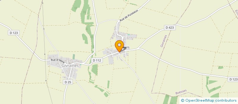 localisation de l'entreprise MONSIEUR REMY BOUTTET  GIVRAINES