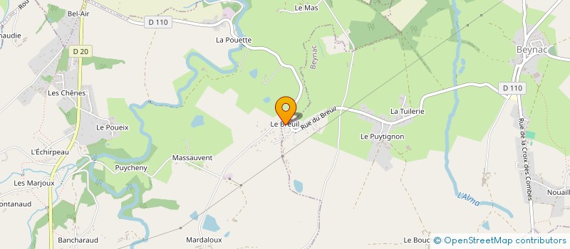 localisation de l'entreprise MONSIEUR REMY BOYDENS  SAINT-MARTIN-LE-VIEUX