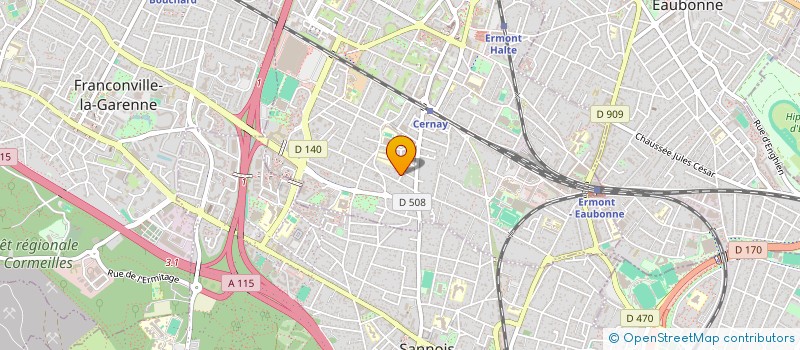 localisation de l'entreprise MONSIEUR REMY BOYER  ERMONT