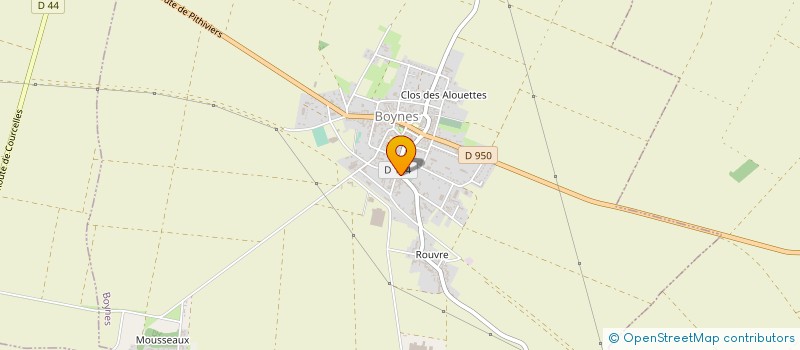 localisation de l'entreprise MONSIEUR REMY BRIERRE à BOYNES