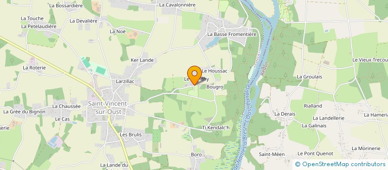 localisation de l'entreprise MONSIEUR REMY BRISSEAU à SAINT-VINCENT-SUR-OUST