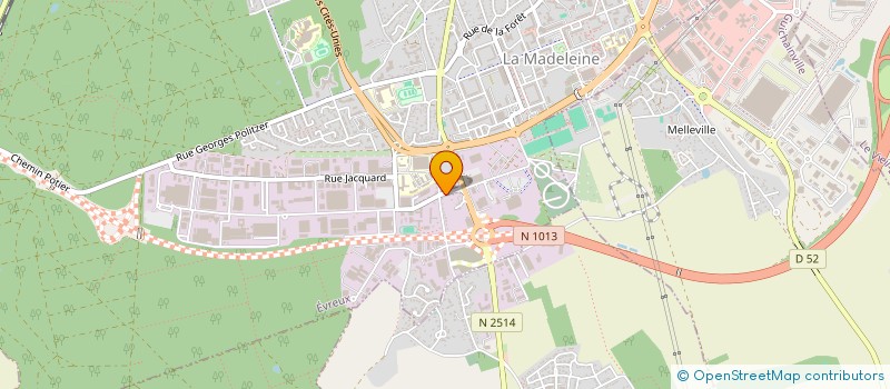 localisation de l'entreprise MONSIEUR REMY BRUMENT  EVREUX