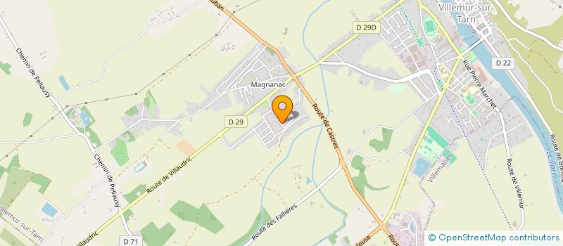 localisation de l'entreprise MONSIEUR REMY BRUNEL  TOULOUSE