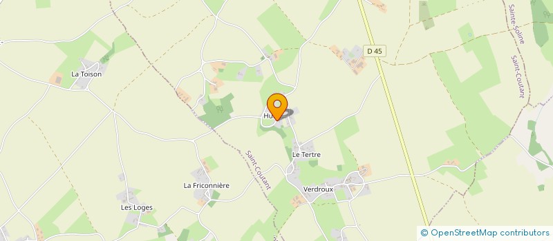 localisation de l'entreprise MONSIEUR REMY BRUNET à SAINT-COUTANT