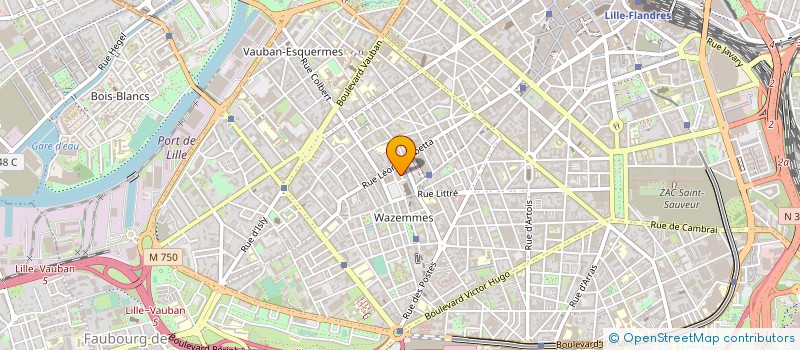 localisation de l'entreprise MONSIEUR REMY BUREAU à LILLE