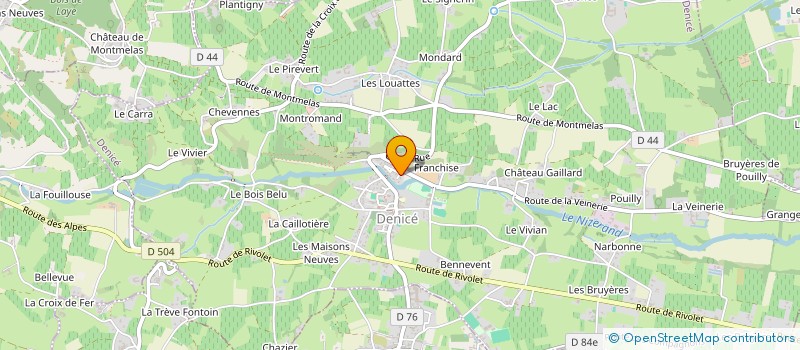 localisation de l'entreprise MONSIEUR REMY CAILLERETZ  VILLEFRANCHE-SUR-SAONE