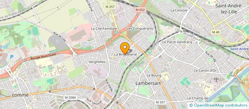 localisation de l'entreprise MONSIEUR REMY CAMPHYN à LAMBERSART