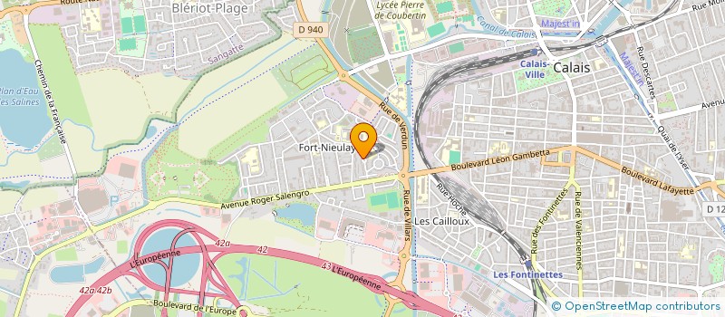 localisation de l'entreprise MONSIEUR REMY CANDAS  CALAIS