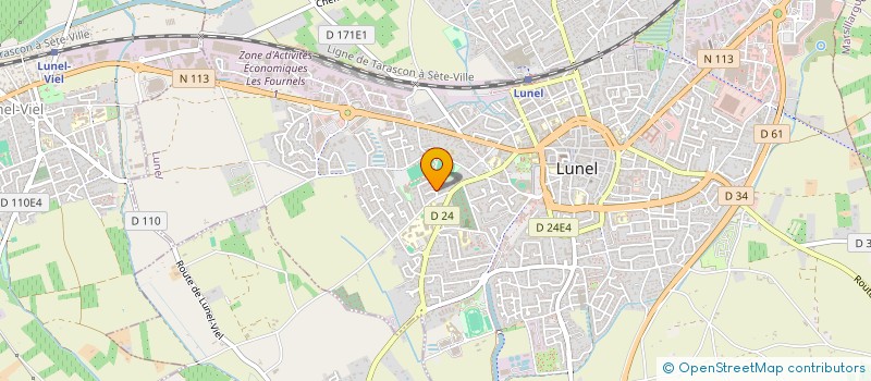 localisation de l'entreprise MONSIEUR REMY CAPO  LUNEL