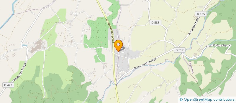 localisation de l'entreprise MONSIEUR REMY CARRON  BATHERNAY