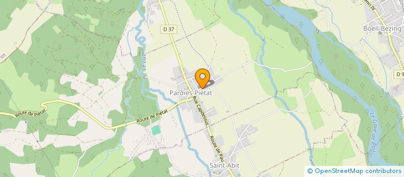 localisation de l'entreprise MONSIEUR REMY CAZEROLES  PARDIES-PIETAT