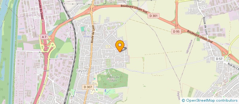 localisation de l'entreprise MONSIEUR REMY CHAIZE  FEYZIN