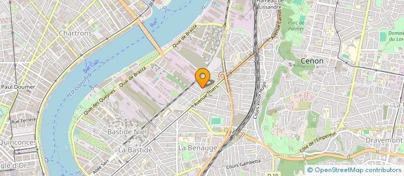 localisation de l'entreprise MONSIEUR REMY CHALAMET  BORDEAUX