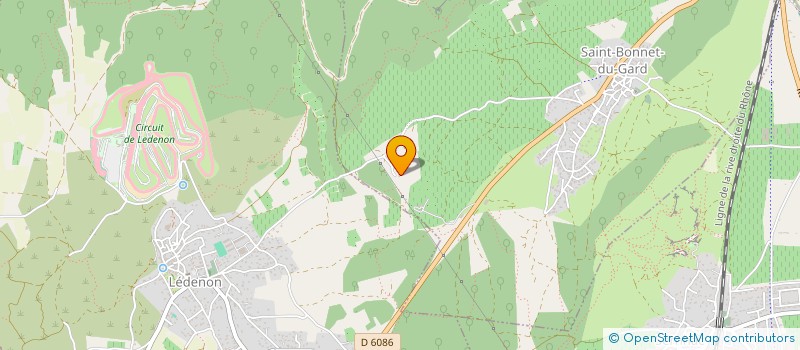 localisation de l'entreprise MONSIEUR REMY CHAMBON  SAINT-BONNET-DU-GARD