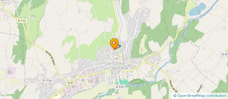 localisation de l'entreprise MONSIEUR REMY CHANOVE à SAINT-DONAT-SUR-L'HERBASSE