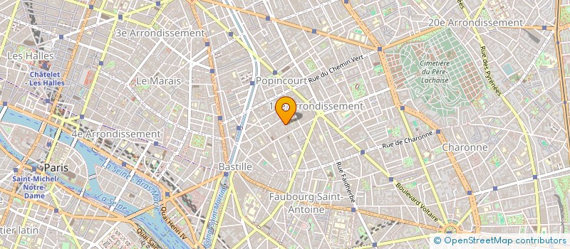 localisation de l'entreprise MONSIEUR REMY CHARAMOND  PARIS