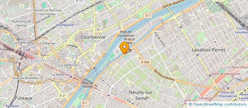 localisation de l'entreprise MONSIEUR REMY CHAROUSSET à NEUILLY-SUR-SEINE