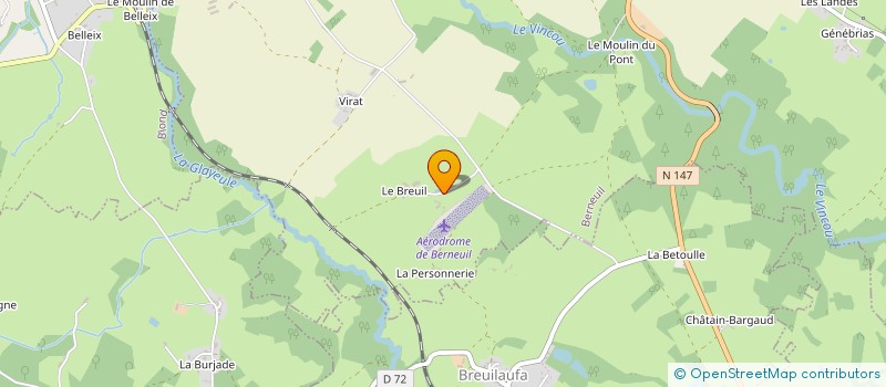 localisation de l'entreprise MONSIEUR REMY CHARTIER à PEYRAT-DE-BELLAC