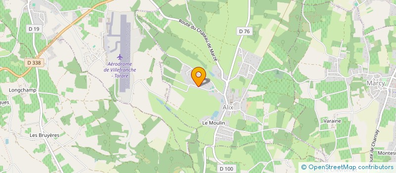 localisation de l'entreprise MONSIEUR REMY CHATELAIN à ALIX