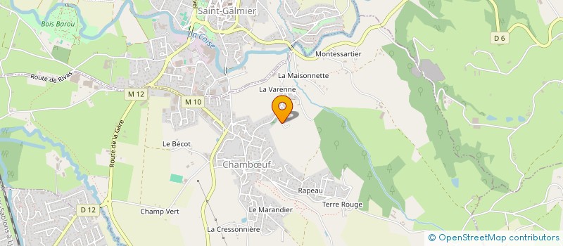 localisation de l'entreprise MONSIEUR REMY CHATRE  CHAMBUF