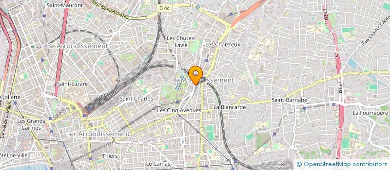 localisation de l'entreprise MONSIEUR REMY CHELLE à MARSEILLE