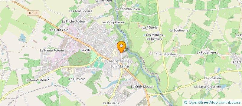 localisation de l'entreprise MONSIEUR REMY CHEVALIER à AIGREFEUILLE-SUR-MAINE