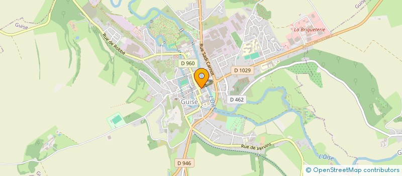 localisation de l'entreprise MONSIEUR REMY CHEVALLIER à GUISE