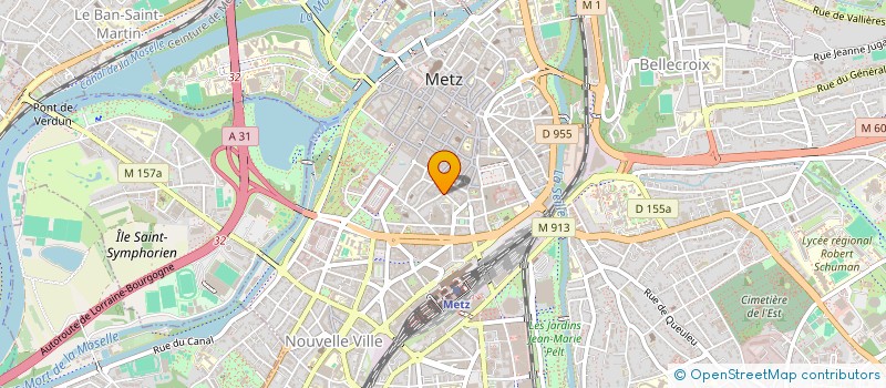 localisation de l'entreprise MONSIEUR REMY CHEVREUX  METZ