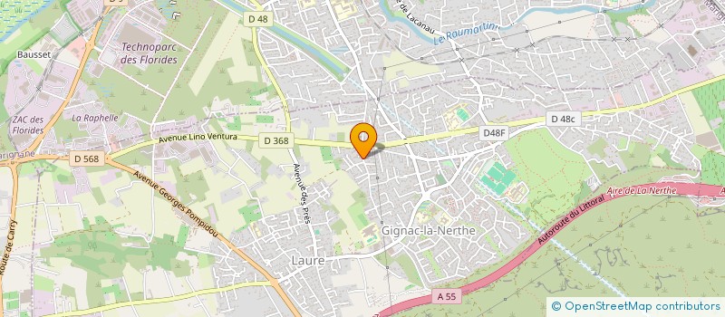localisation de l'entreprise MONSIEUR REMY CHOUKROUN  GIGNAC-LA-NERTHE