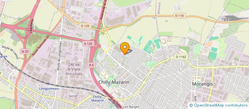 localisation de l'entreprise MONSIEUR REMY CLECH  CHILLY-MAZARIN