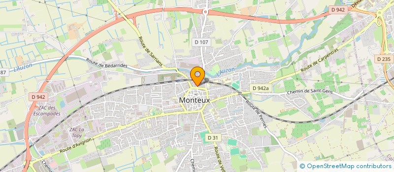 localisation de l'entreprise MONSIEUR REMY CLOT  BEAUMES-DE-VENISE