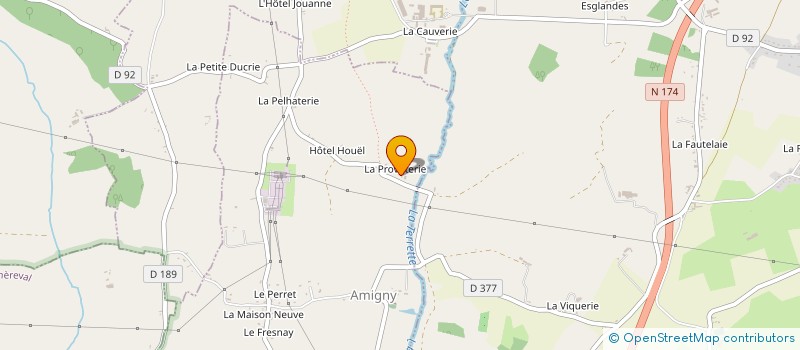 localisation de l'entreprise MONSIEUR REMY CLOUET à AMIGNY