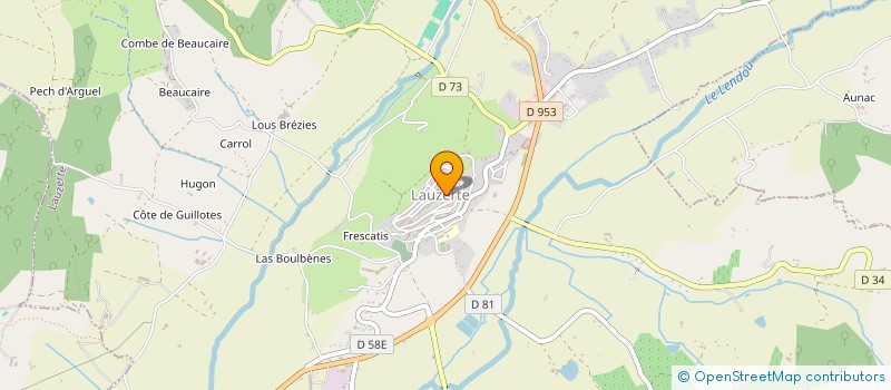 localisation de l'entreprise MONSIEUR REMY COCHARD  MIRAMONT-DE-QUERCY