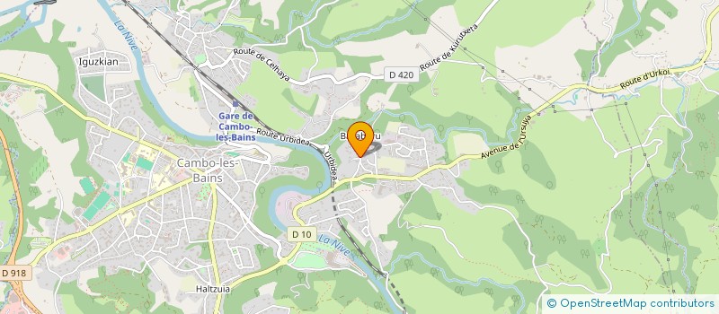 localisation de l'entreprise MONSIEUR REMY COLMUTO à CAMBO-LES-BAINS