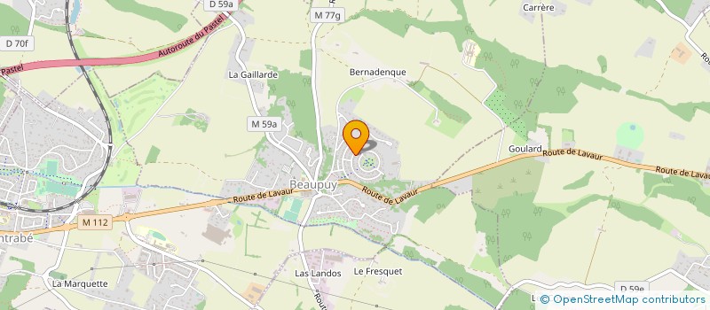 localisation de l'entreprise MONSIEUR REMY COMTE à BEAUPUY
