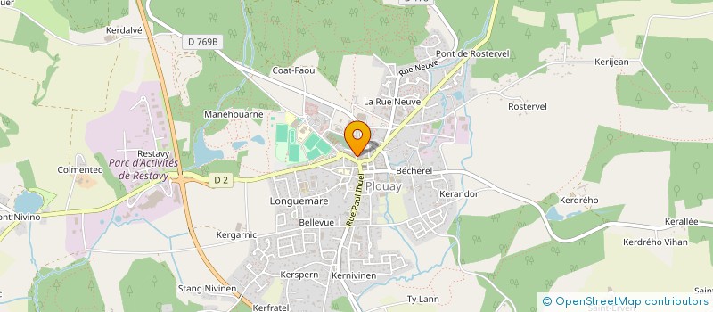 localisation de l'entreprise MONSIEUR REMY CONAN à PLOUAY