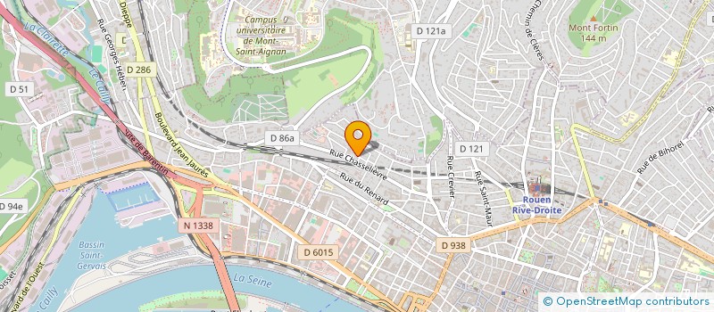 localisation de l'entreprise MONSIEUR REMY CONSEIL  ROUEN