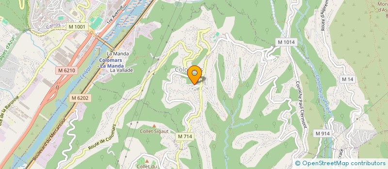 localisation de l'entreprise MONSIEUR REMY CONTRERAS  COLOMARS
