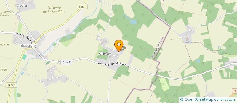 localisation de l'entreprise MONSIEUR REMY CORNU à BOUTIGNY-PROUAIS