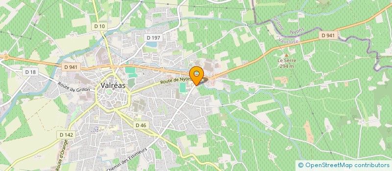 localisation de l'entreprise MONSIEUR REMY CORRE à VALREAS