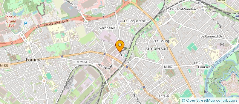 localisation de l'entreprise MONSIEUR REMY CRETON à LILLE