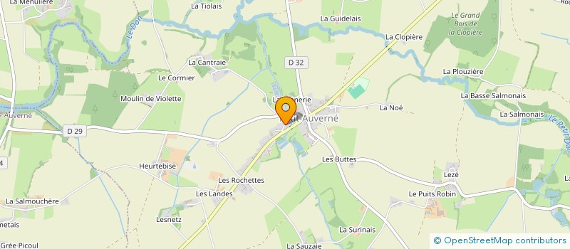 localisation de l'entreprise MONSIEUR REMY CROSSOUARD  JUIGNE-DES-MOUTIERS