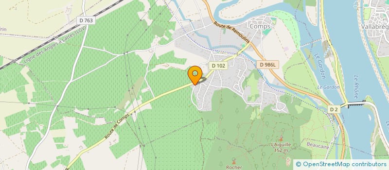 localisation de l'entreprise MONSIEUR REMY DA SILVA  COMPS